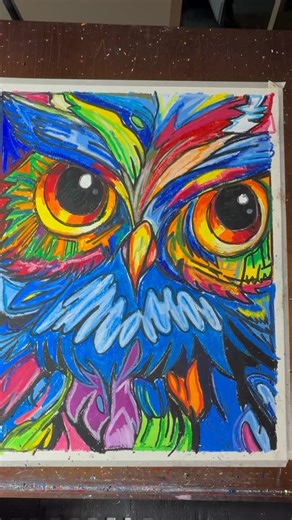 Vichys art By Viktor Bevanda on Instagram: "Meet the most adorable owl you’ll ever lay eyes on! Viktor’s latest masterpiece is a true work of art, capturing the softness and sweetness of this majestic creature. Get ready to swoon over the cutest owl in the world! #vichysart #OwlLove #ArtLovers #CuteAnimals"