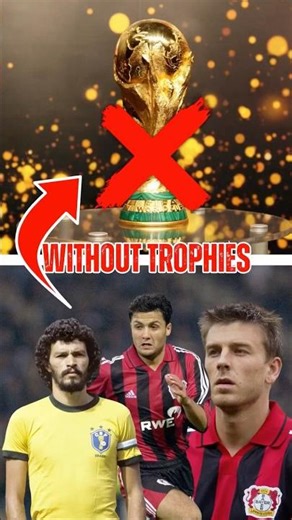 Leyendas del fútbol que se retiraron SIN GANAR NADA