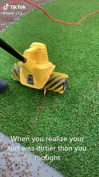 Transform Your Artificial Grass with the Power Broom