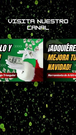 Arbitraje Triangular 💹con Excel: tu Ventaja Competitiva esta Navidad 🎄🎅