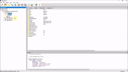 Cómo configurar una base de datos PostGIS para pgRouting (con vídeo)