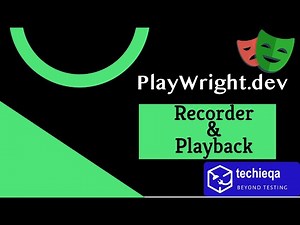 PlayWright Automation : Record and Playback with Playwright
