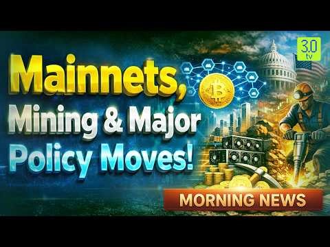 Midnight Blockchain To Launch In March, Says Cardano Founder Hoskinson | Morning News | 3.0 TV