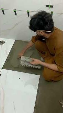How to Install Shower Area Tiles Like a Pro | Step-by-Step Guide🔥 #TileInstallation#DIY#Construction