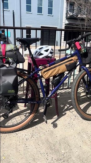 Surly grappler bike packing setup #bikelife #bikepacking #surlybikes #oldmanmountain