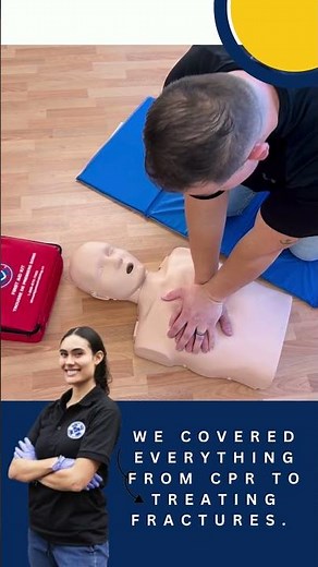 Our first aid course in Calgary covered CPR, fracture care, and more