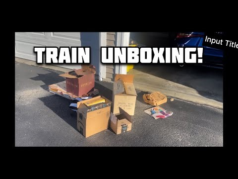 HUGE NEW Model Train Unboxing!
