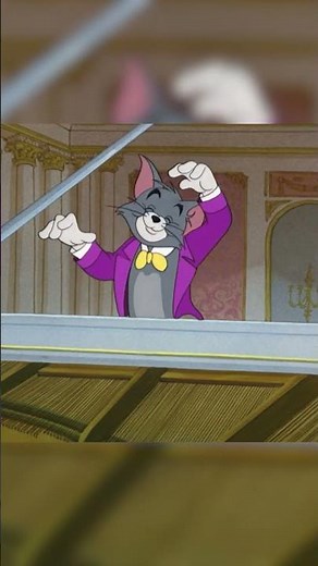 Excelente juego de pies, Jerry 💃 Y de dedos, Tom 🎹#TomyJerry 🐱🐭 #seriesclásicas #boing #shorts