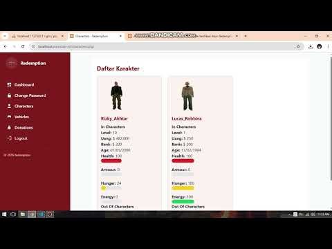 SA-MP WEB USER CONTROL PANEL(UCP)
