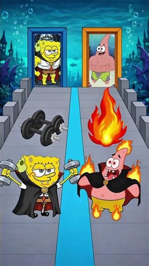 Vampire challenge_ Spongebob Vs Patrick#spongebob #spongebobsquarepants #patrick #vampire #viral