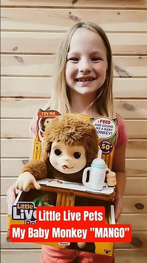 IRL Unboxing a Little Live Pets Monkey