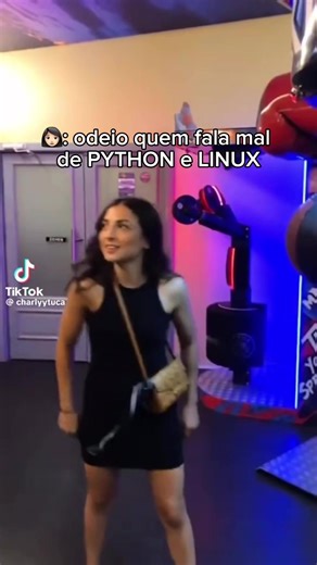 melhor linguagem e SO 😍 #programacao #python #linux #java #javascript