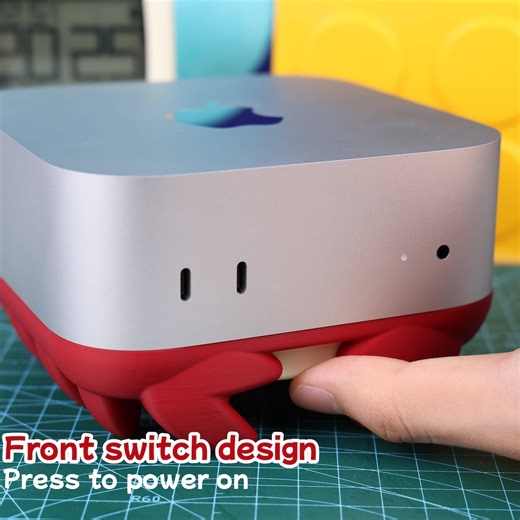 Mac Mini Stand 3D Printed PLA Cooling Dock Cute Macmini Cooling Base Desktop Organizer Apple Mac Mini Holder Tech Gift Mini PC Cooling - Etsy UK