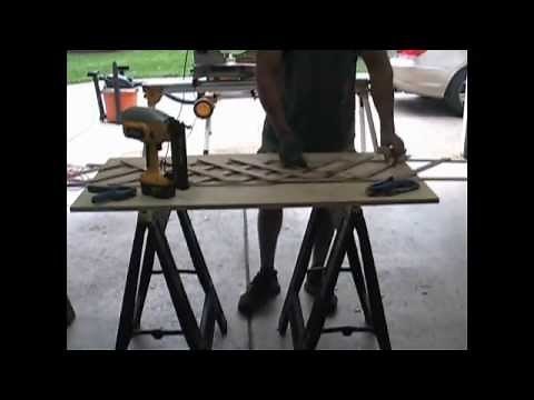 How to build your own custom lattice / Jon's DIY