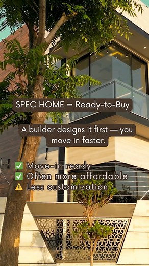 Custom or Spec — which one fits your dream home? Both have their...