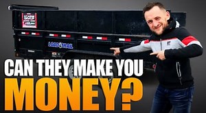 1.5K views · 23 reactions | Can you make money with dump trailer in...