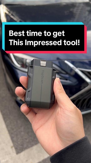 Topdon TopScan OBD2 Scanner Bluetooth, Bi-Directional Scanner Wireless All System Diagnostic Tool for iOS & Android, 8 Hot Reset, Repair Guides, Check Engine Car Code Reader, Performance Test#tools #mechanic #dieselmechanic #comeoverhere #toolreview #topdon #topscan #scanner #spotlightfinds #christmas #blackfriday #TikTokShopHolidayHaul #handyman #handy