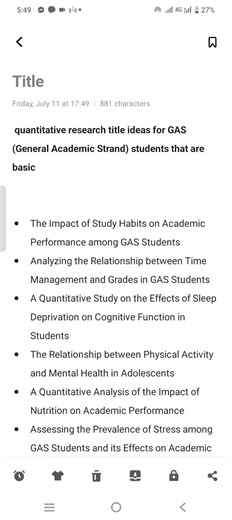 Innovative Title Ideas for Gas Strand Research