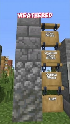 Minecraft Building Tips | Minecraft Block Gradients for Stone Bricks