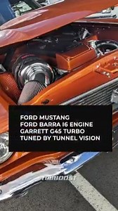 4.7K views · 132 reactions | The Aussie Ford Barra engine is a great update for a classic Mustang. | FullBOOST | Facebook