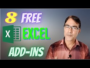 8 Free Add-Ins for Excel | Excel Addins