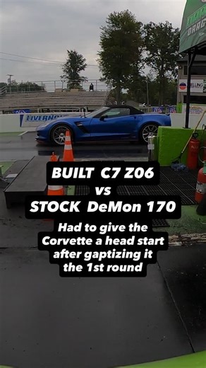 Cole Dash on Instagram: "BUILT C7 z06 vs STOCK DeMon 170. Round 2. #corvetteowner #hellcat #c7z06 #hellcatowner #hellcatredeye #corvette #demon170 #srt #dodgeoffical #dodgedemon"