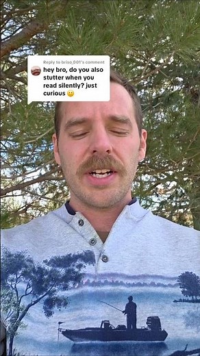 do I stutter when reading silently? #stuttering #teacher #slp