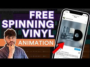 How to Create a FREE a Spinning Record Animation for Your Next Release