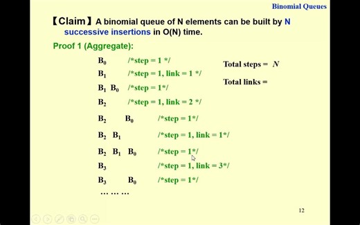 19 Binomial Queue (Analysis)