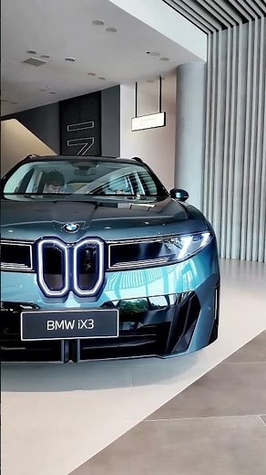 New Generation 2026 BMW iX3 50L, Blue First Impression