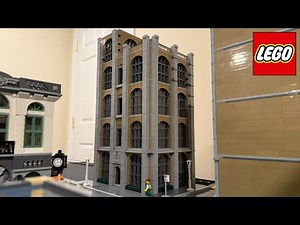 CUSTOM LEGO Apartment Modular Buildings Progress!
