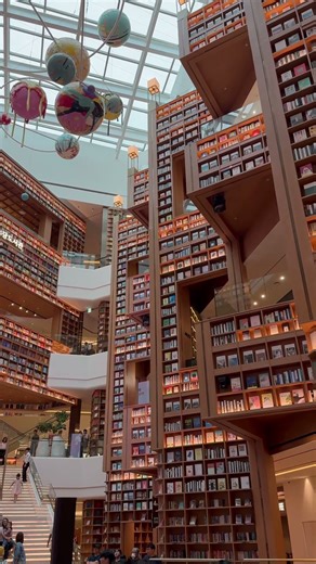 Fantastic Library of Korea #korea #koreatravel #library