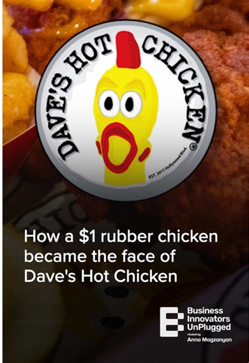 Seeing a rubber chicken in a kitchen supply store, most people would not interpret it as a sign and make it the face of their company. But Arman Oganesyan, a co-founder of Dave’s Hot Chicken, did just that — and it paid off. Listen to the full conversation with host Anna Magzanyan wherever you listen to podcasts! @Dave’s Hot Chicken #daveshotchicken #losangeles #business #businessowner