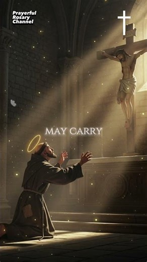 St. Francis of Assisi – Prayer Before the Crucifix ✝️ A Prayer of Surrender & Light