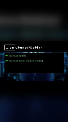 🐧 How to Install GNOME 🐧 Ubuntu Debian 🐧 #Shorts #KGROSShorts