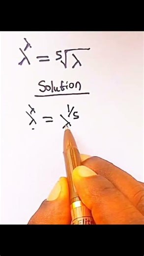 exponential equation #tutorial #maths #mathstricks #exponentialequation