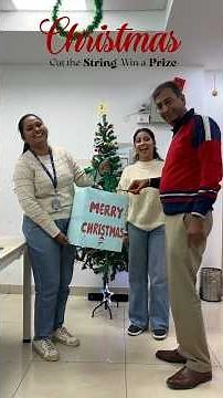 When Christmas meets office fun 🎄❤️