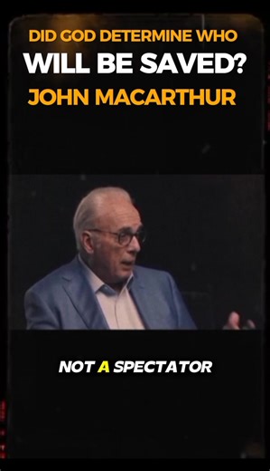28K views · 550 reactions | Did God Determine Who Will Be Saved? #Christ #Theology #Salvation #Hope #Faith #Bible #Christianity #Christian #Reformed #Truth #Scriptures #Cross #Redemption Everlasting Grace John MacArthur | Grace Community Church | Everlasting Grace | Facebook