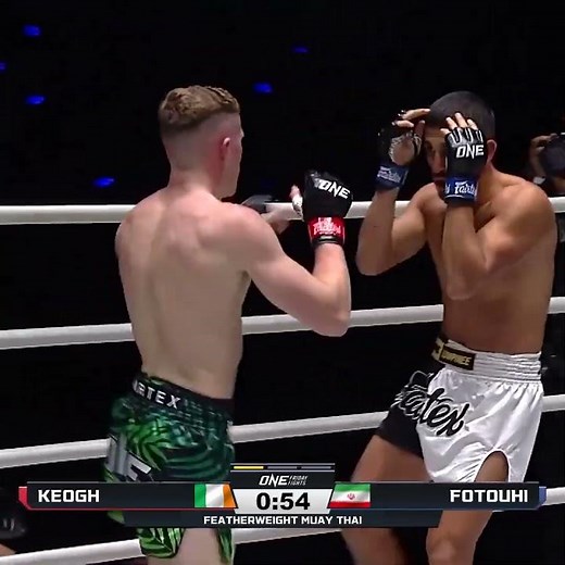 SENSATIONAL debut 👏 Tom Keogh arrives in ONE Friday Fights with a first-round KO!