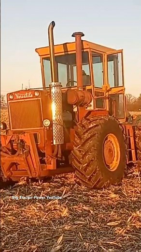 VERSATILE 145 Tractor Plowing #bigtractorpower