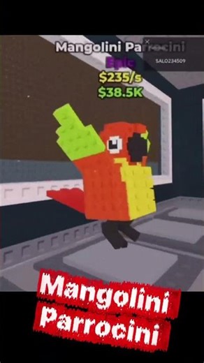 Got Mangolini Parrocini Yet?! #stealbrainrot #roblox