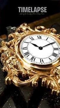 Classic Antique Clock: The Timelapse of Precision and Patience #ClassicClock #VintageRestoration