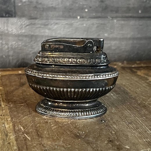 Vintage Silverplated Ronson Queen Anne Table Lighter - Etsy