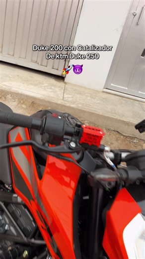 KTM Duke 200 Tuning with 250 Catalyst Installation