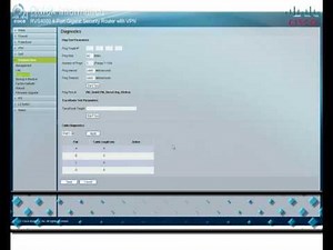 WebView Configuración Router Cisco RVS4000