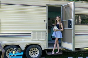 11-year-old girl transforms junky RV into her own ‘tiny home’ for $800