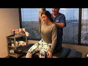 High School Softball Player's First Chiropractic Adjustment At Advanced Chiropractic Relief