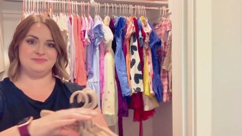 Amazon.com: LIYUXIDONG Baby Hangers 20 pcs, 360° Swivel Hook, Adjustable Kids Hangers According to Clothing Size, Suitable for Babies and Children (Gray) : Home & Kitchen