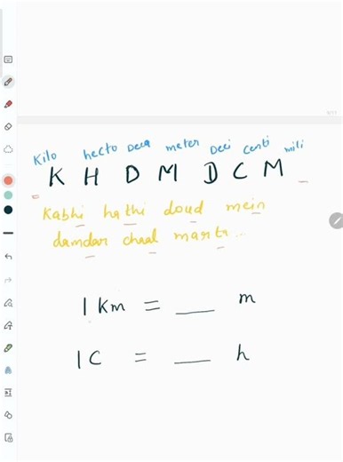 unit conversion 📚📚 # measurement #math #mathtricks