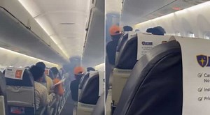 WATCH | Indian flight makes emergency landing in New Delhi after smoke fills cabin